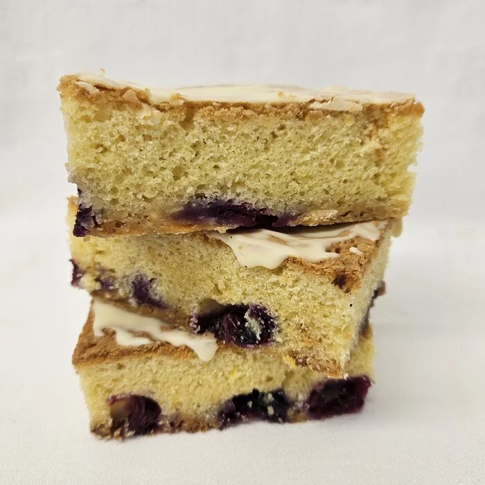 lemon and blueberry blondies desserts in galway